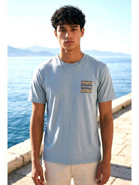 Billabong Men's Walled Short Sleeve T-Shirt X-Large